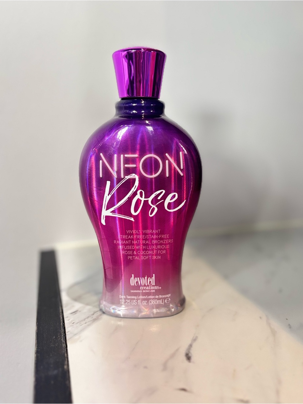Neon Rose Tanning Lotion - Dark Natural Bronzer